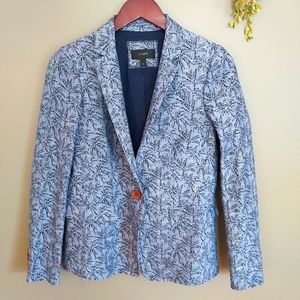 J Crew 100% Linen School Boy  Blazer Size 4
